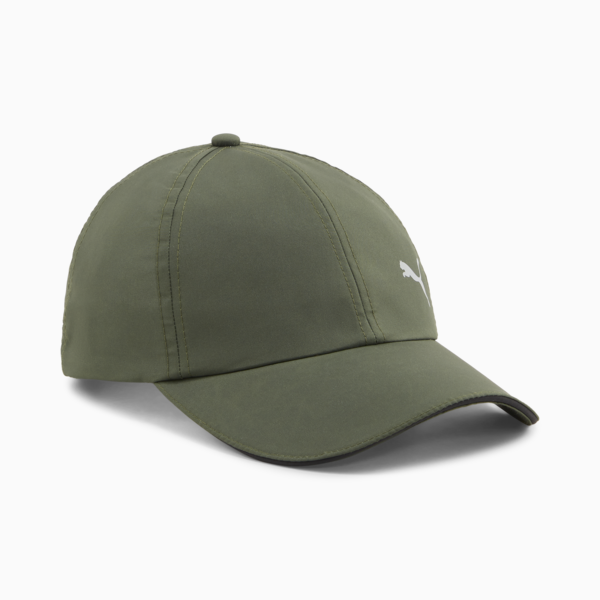 Essentials Running Cap, Dark Olive, large-ZAF