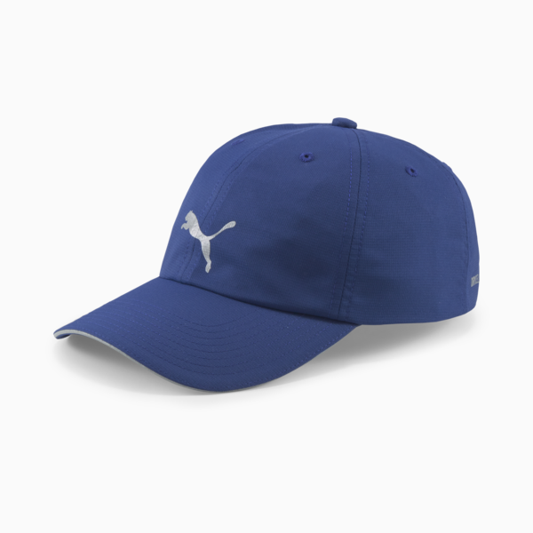 Quick Dry Women's Running Cap, Blazing Blue-Off Season, large-MEX