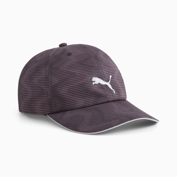 Quick Dry Running Cap Women, Dark Coal-PUMA Black, large-ZAF
