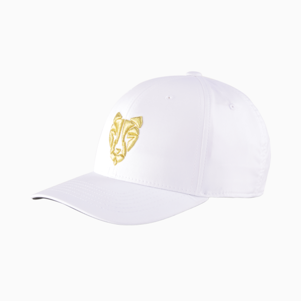 Roar 110 Snapback Men's Golf Cap, Bright White, large-ZAF