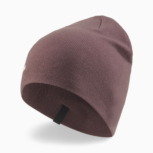 Essentials Classic Cuffless Beanie, Dusty Plum-Rose Quartz, large-MEX