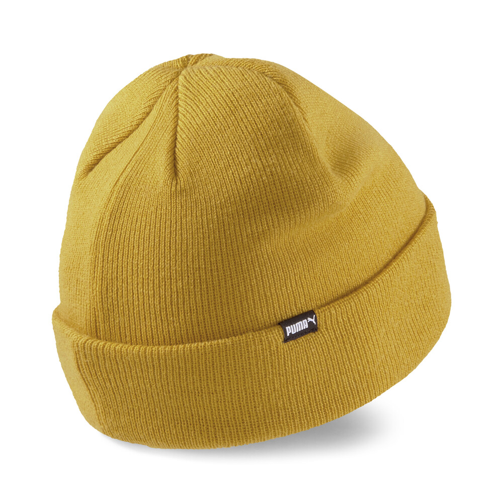 

PUMA - Шапка Classics Cuff Beanie – Mineral Yellow –, Желтый