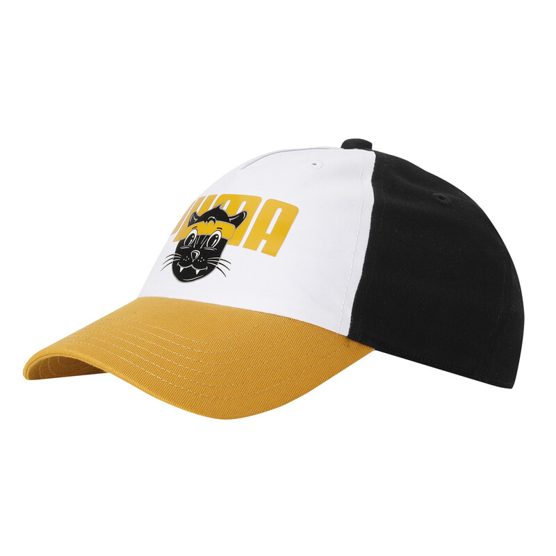 

PUMA Animal Pinch Panel Kid's Cap, White/black/yellow