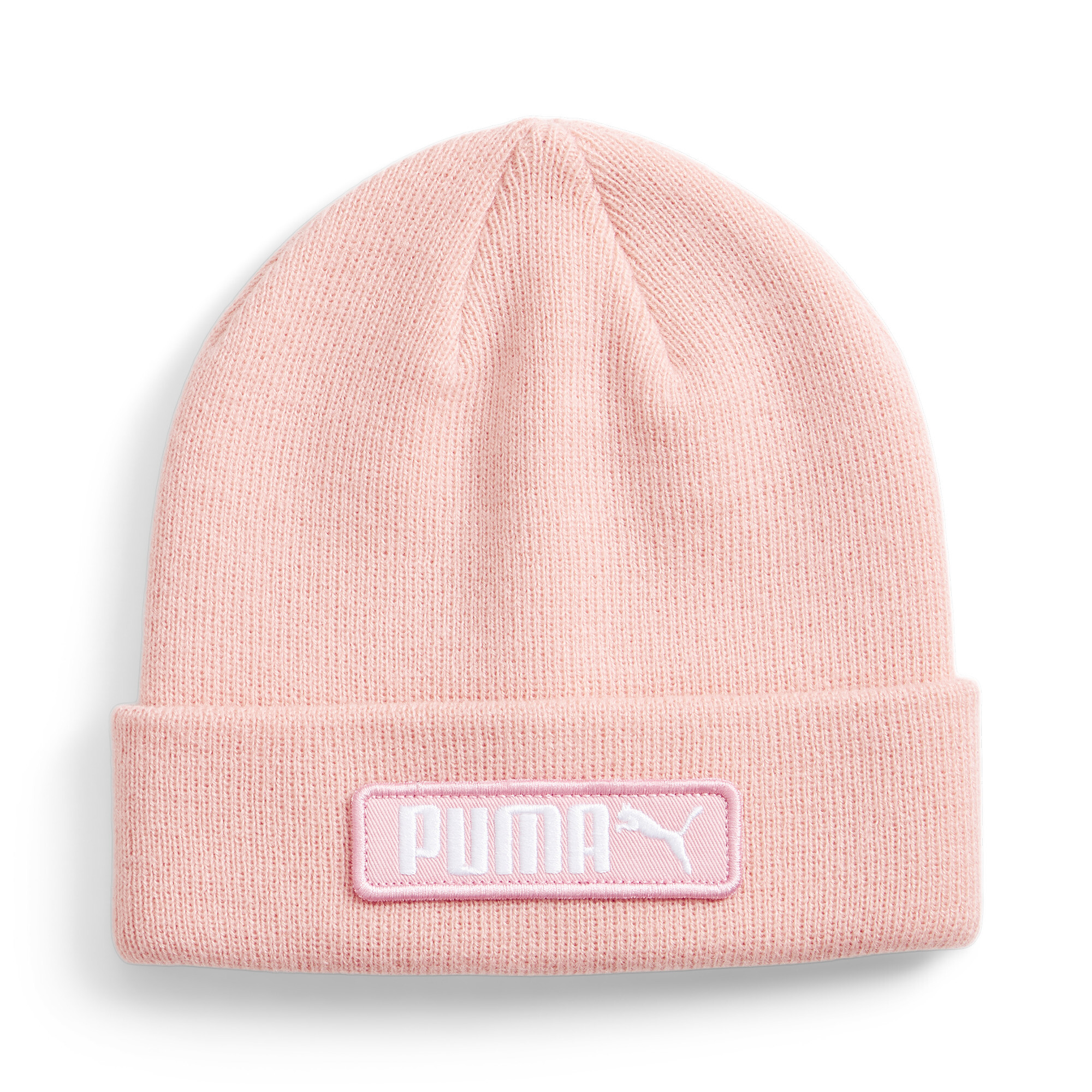 Puma Classic Cuff Youth Beanie Hat, Pink, Accessories
