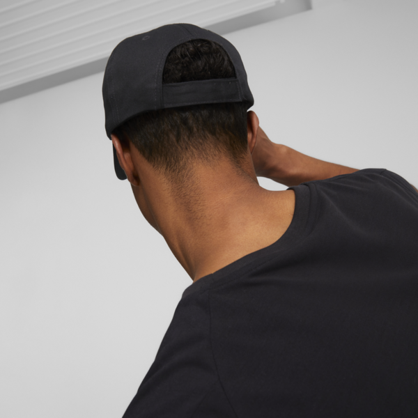 Essentials III Cap, Puma Black, large-ZAF