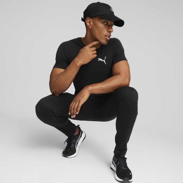 Essentials III Cap, Puma Black, large-ZAF