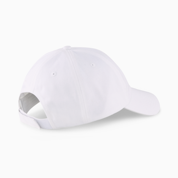 Essentials III Cap, Puma White, large-ZAF