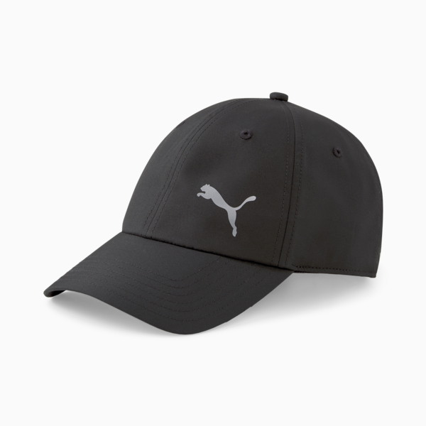 Silver Cat Running Hat, Puma Black, large-ZAF