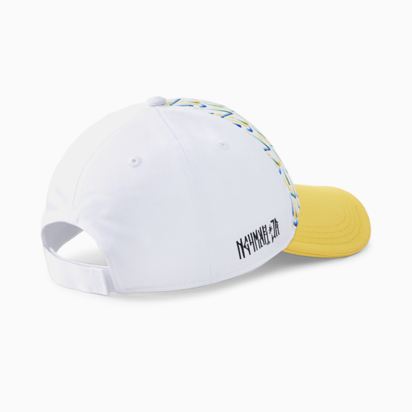 Neymar Jr Baseball Football Cap, Dandelion-Puma White-Amazon Green-Puma Black, large-ZAF