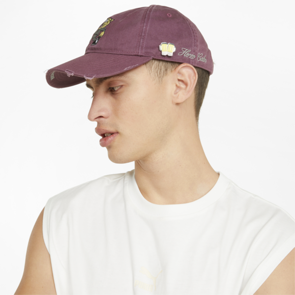 Hometown Heroes Dad Cap, Eggplant, large-MEX