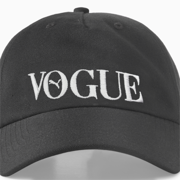 PUMA x VOGUE Women's Baseball Cap, Puma Black, large-ZAF