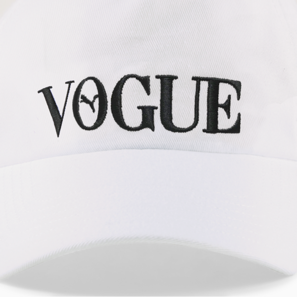 PUMA x VOGUE Women's Baseball Cap, Puma White, large-ZAF