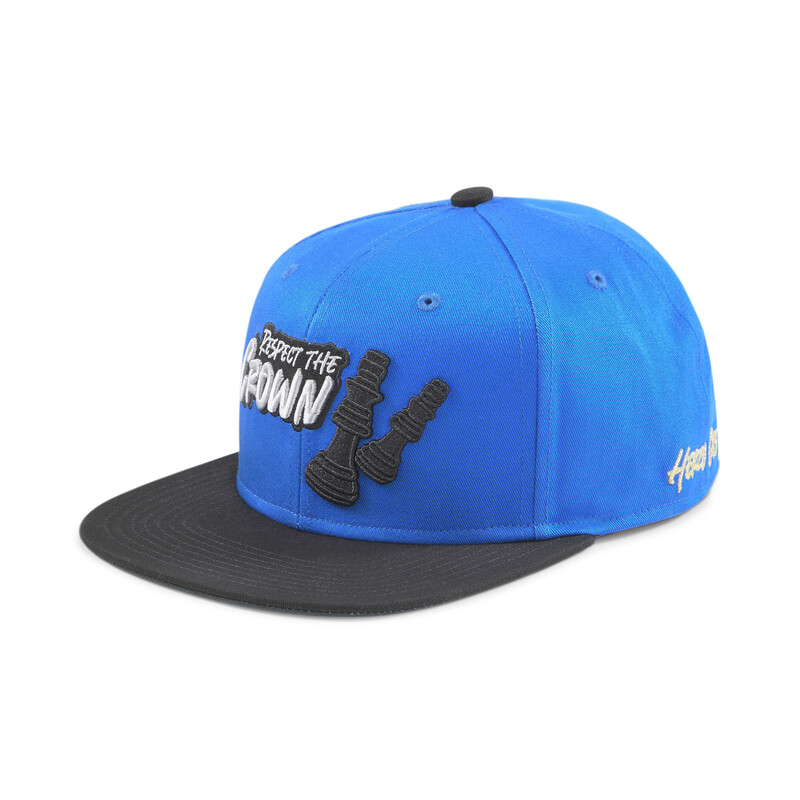 PUMA Hometown Heroes Flat Brim Cap 2, Black/blue
