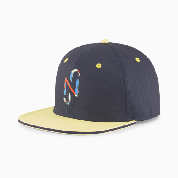 PUMA x Neymar Jr Flat Brim Cap, Parisian Night-Limelight, large-ZAF