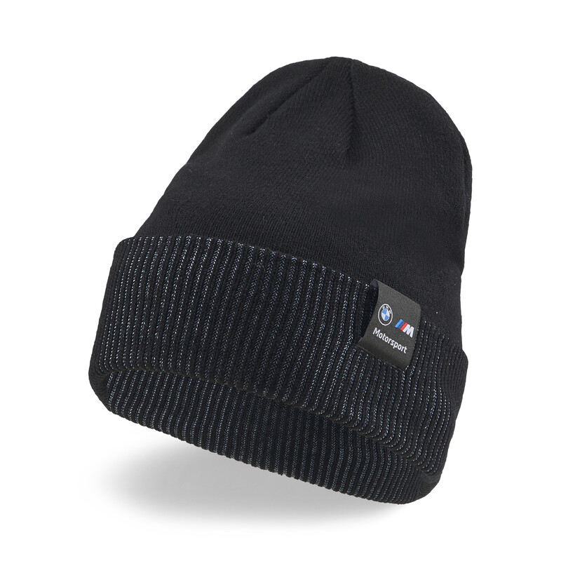 

PUMA BMW M Motorsport Classic Cuff Beanie, Black