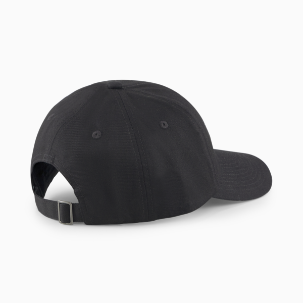 Script Logo Cap, Puma Black, large-ZAF