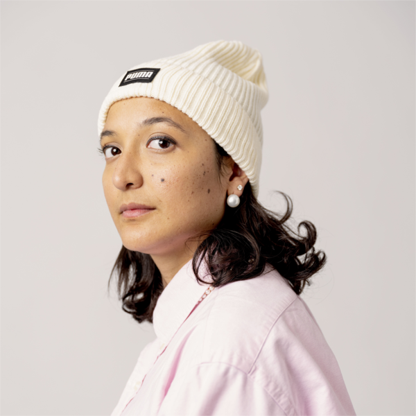 Classic Cuff Ribbed Beanie, Pristine, large-MEX