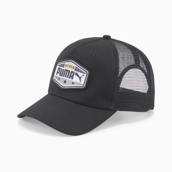 Trucker Cap, Puma Black, large-ZAF