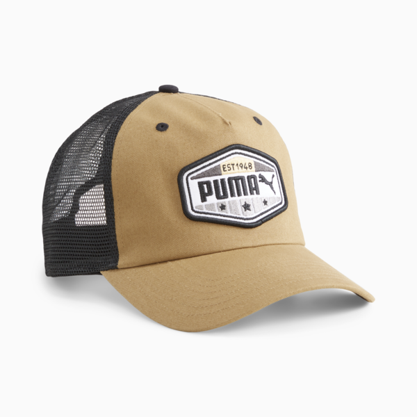 Trucker Cap, Toasted-Puma Black, large-ZAF