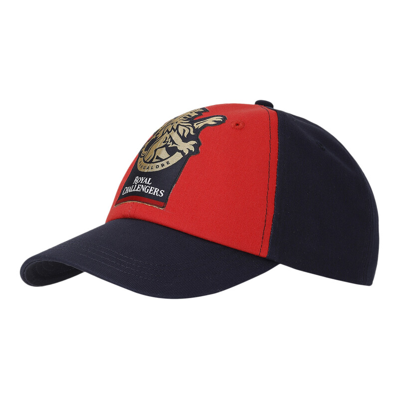 

Men's PUMA Royal Challengers Bangalore Fanwear Stylized Cap, Black/red/blue