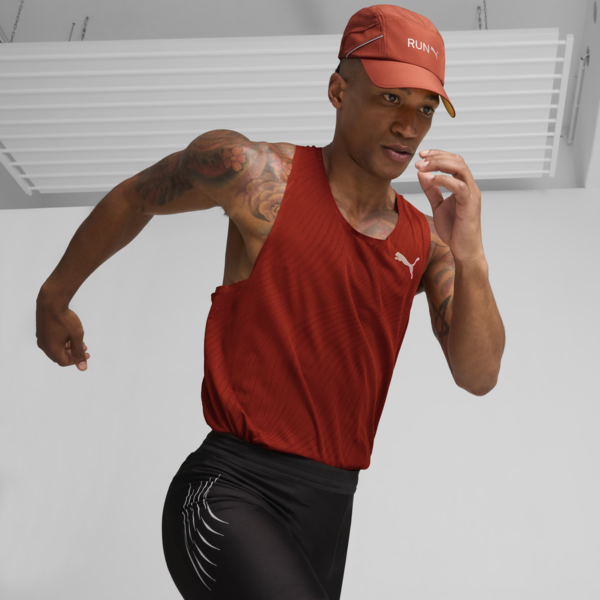Lightweight Running Cap, Mars Red, large-ZAF