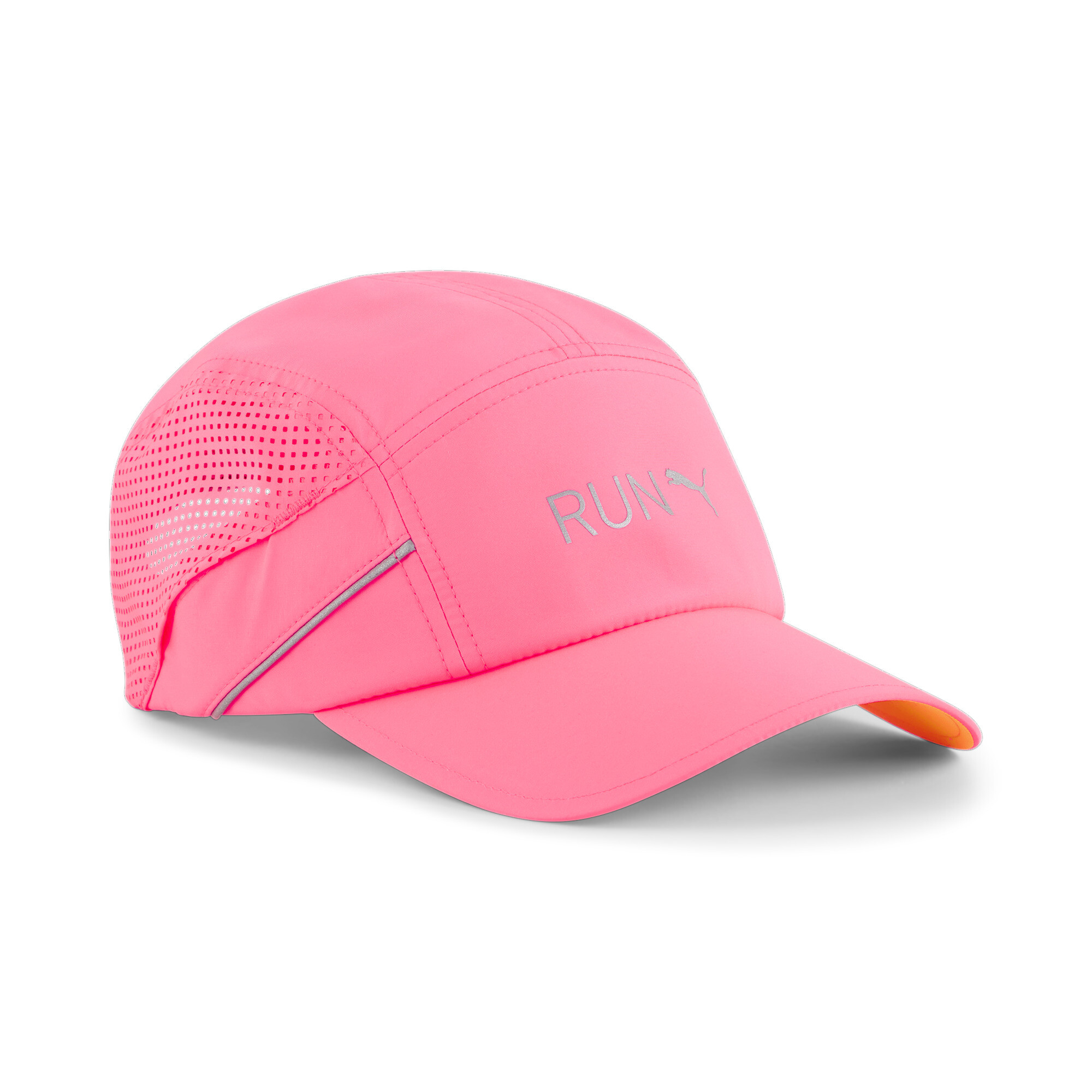 Puma Leichte Running Cap | Mit Logo Print | Sunset Glow/Sun Stream | Größe: Adult