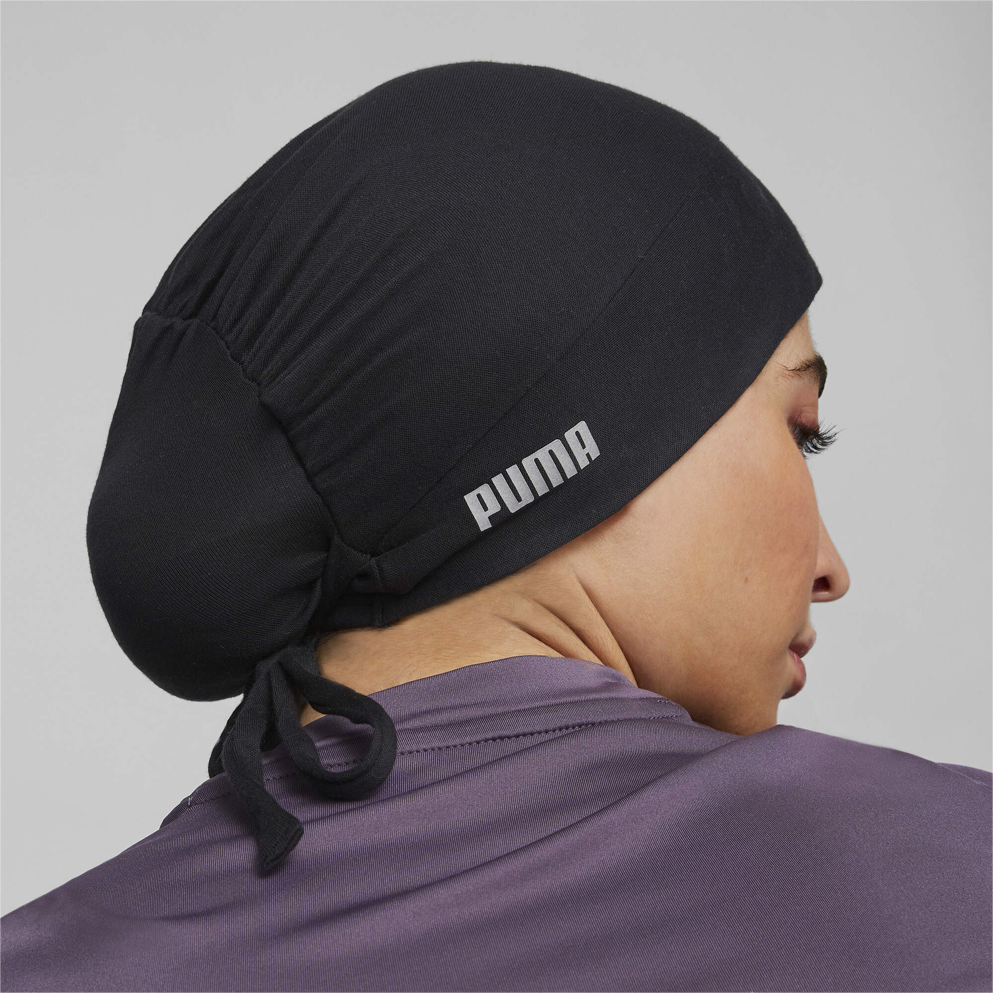 Women's PUMA Sports Running Under Cap In Black, Size Adult