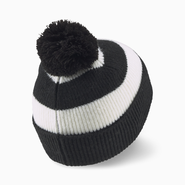 PUMA x AMI Beanie, Puma Black-Puma White, large-ZAF