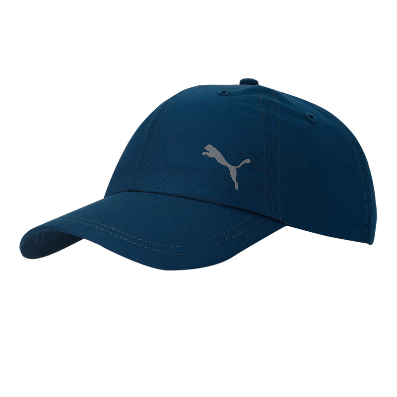 

PUMA Reflective Cat Running Cap, Black/blue