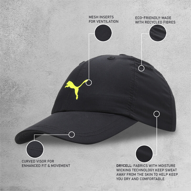 

PUMA Running Cap, Black