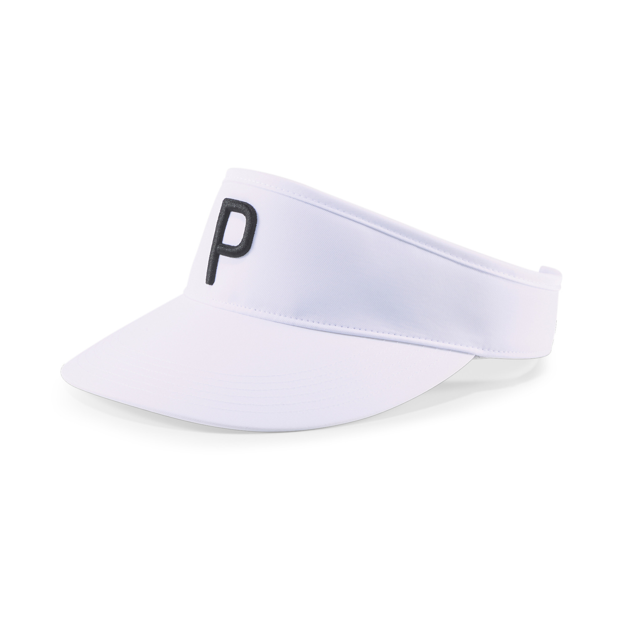 プーマ メンズ ゴルフ P アジャスタブル バイザー メンズ Bright White-Puma Black ｜PUMA.comの画像