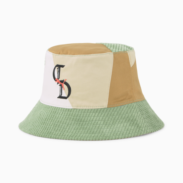 PUMA x CHILDHOOD DREAMS Basketball Bucket Hat, Light Sand, large-ZAF
