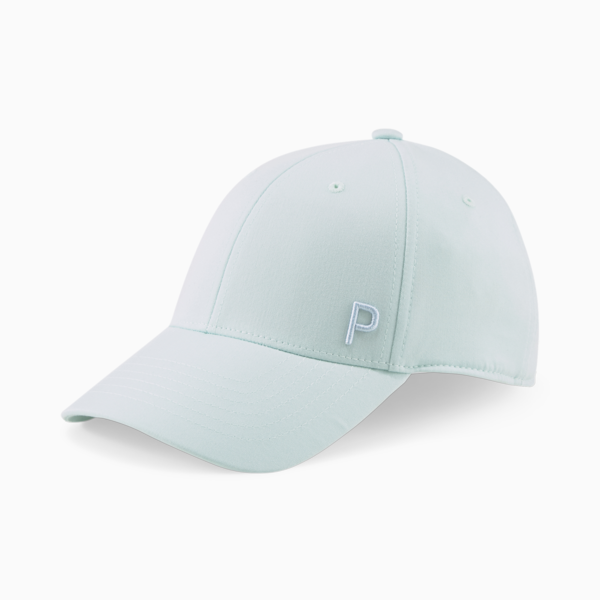 Ponytail P Golf Cap Women, Light Aqua-Light Aqua, large-ZAF