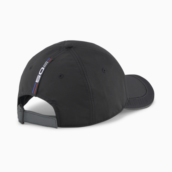 BMW M Motorsport 50th Baseball Cap, Puma Black, large-ZAF