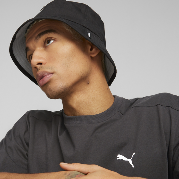Gorro de pescador Core, PUMA Black-Platinum Gray, large-MEX