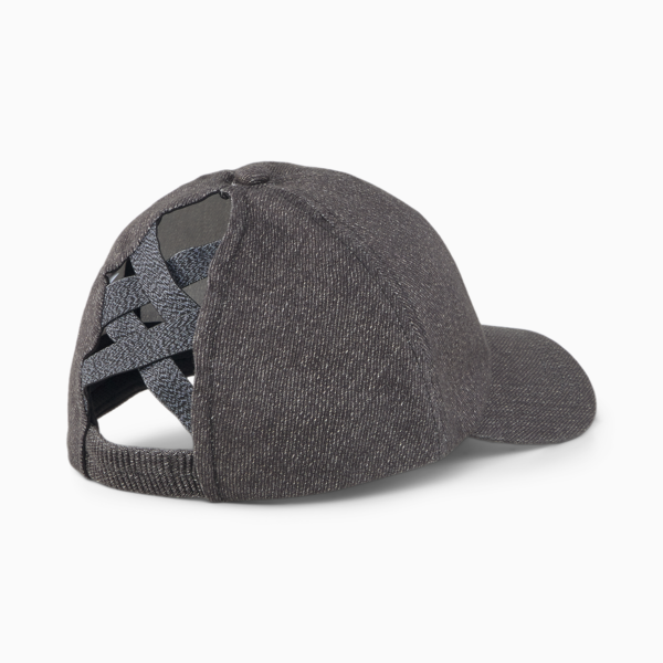 Gorra para mujer PRIME Ponytail, PUMA Black, large-ARG