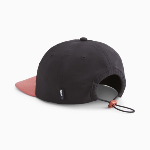 PUMA x FIRST MILE Running Cap, PUMA Black-Astro Red, large-ZAF