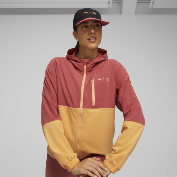 PUMA x FIRST MILE Running Cap, PUMA Black-Astro Red, large-ZAF