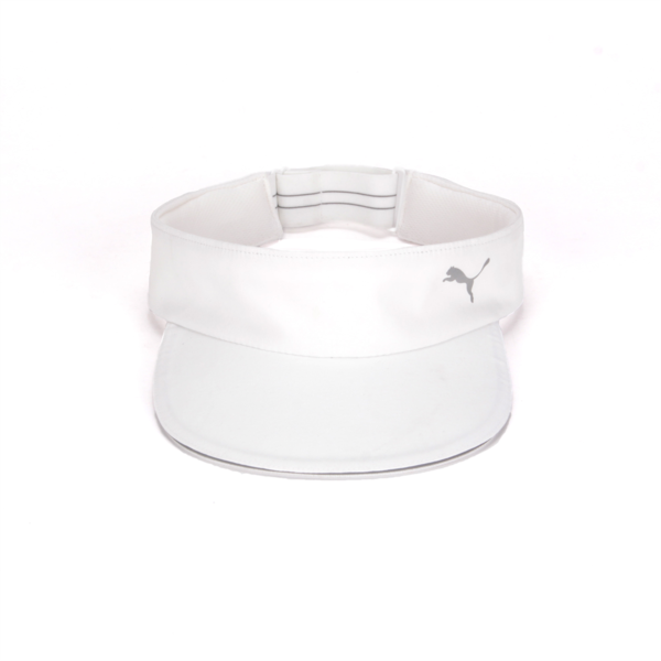 Visera para correr, PUMA White, large-MEX