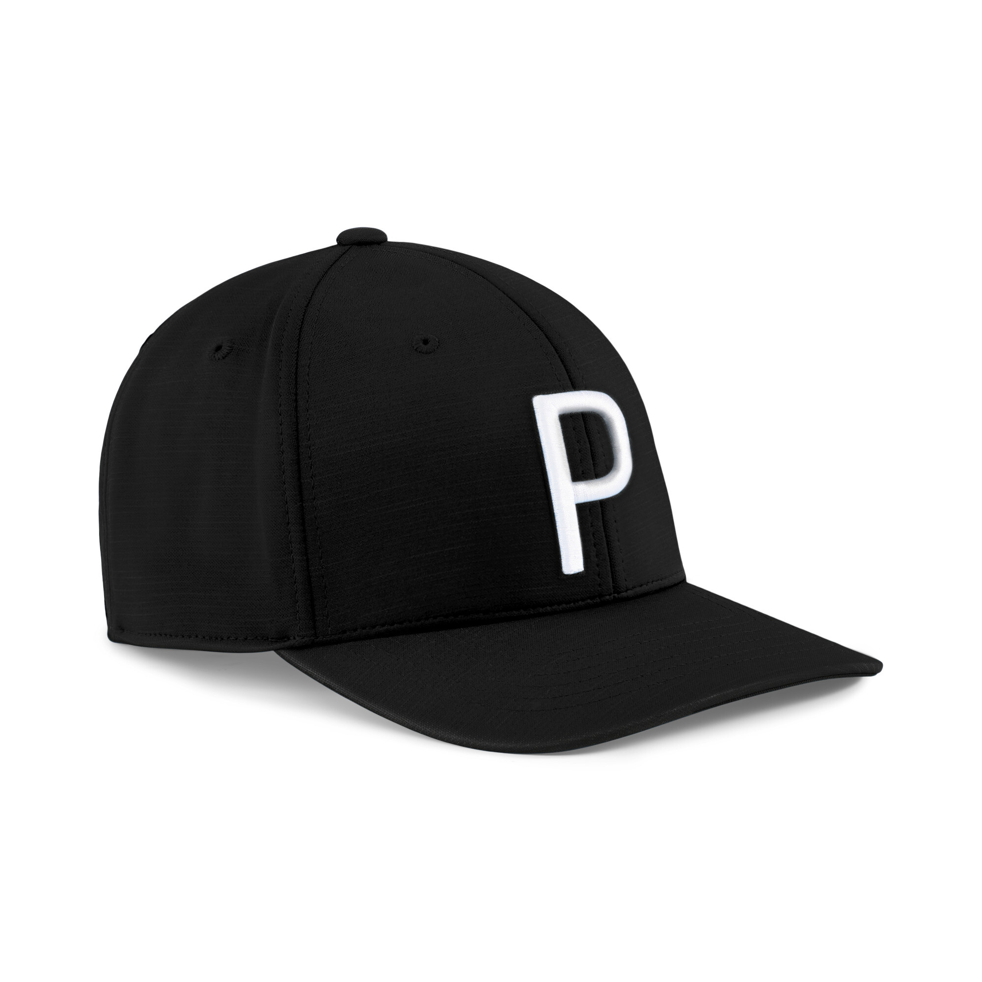 Puma P Golf Cap Für Herren | Mit Plain | Black/White Glow