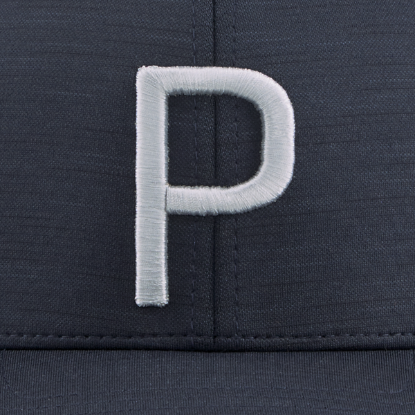 P Golf Cap, Navy Blazer-Ash Gray, large-ZAF