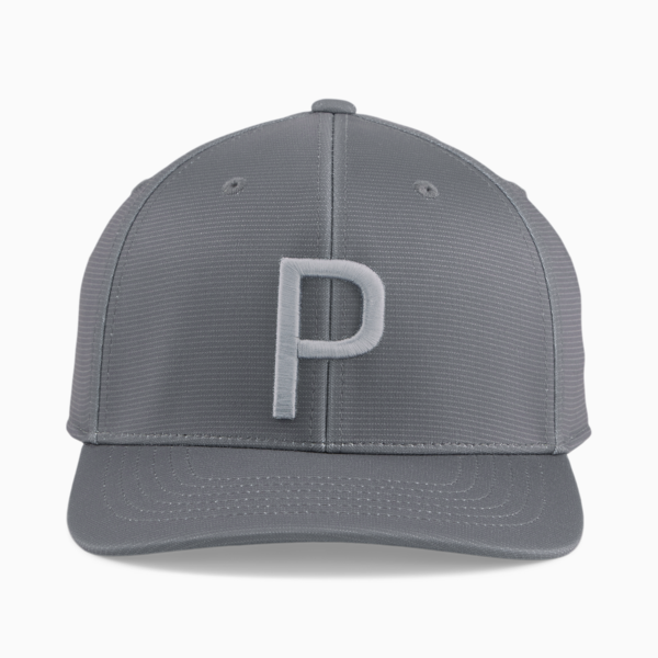 P Golf Cap, Slate Sky-Ash Gray, large-ZAF
