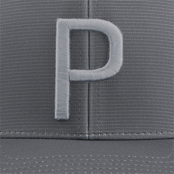 P Golf Cap, Slate Sky-Ash Gray, large-ZAF
