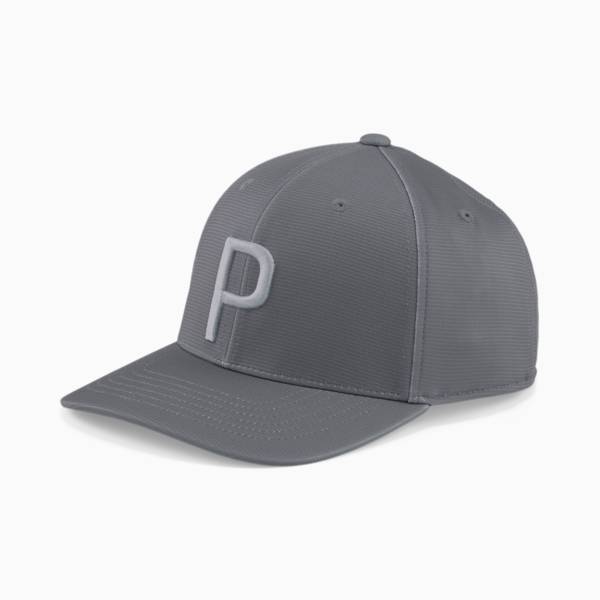 P Golf Cap, Slate Sky-Ash Gray, large-ZAF