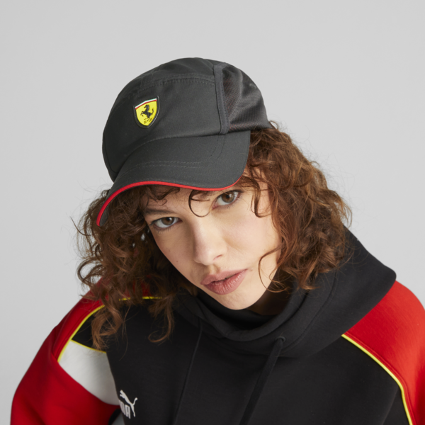 Scuderia Ferrari SPTWR Statement Baseball Cap, PUMA Black, large-ZAF
