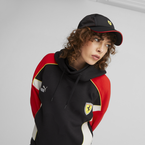 Scuderia Ferrari SPTWR Statement Baseball Cap, PUMA Black, large-ZAF