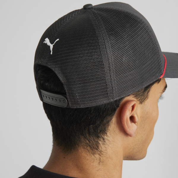 Scuderia Ferrari SPTWR Race Trucker Cap, PUMA Black, large-ZAF