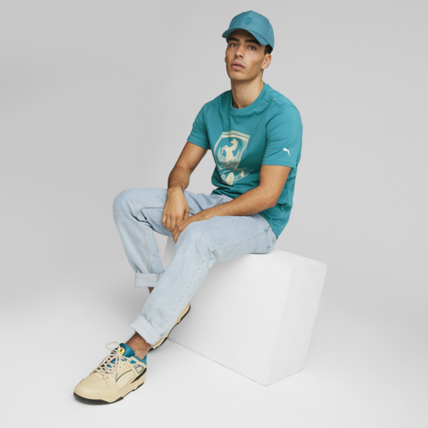 Scuderia Ferrari SPTWR Style Baseball Cap, Green Lagoon, large-MEX
