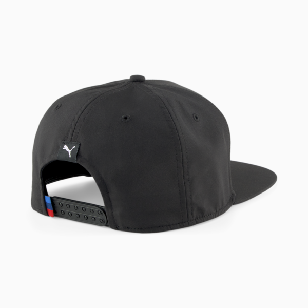 BMW M Motorsport Flat Brim Cap, PUMA Black, large-ZAF