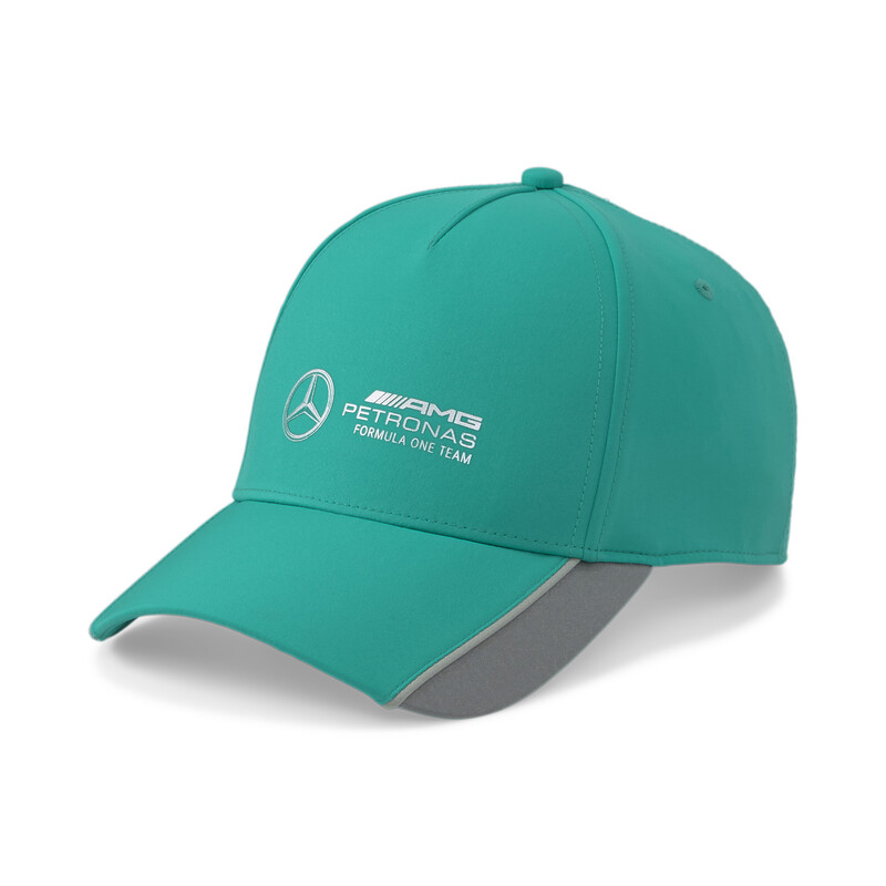 

PUMA Mercedes AMG Petronas F1 Monochrome Baseball Unisex Cap, Gray/green